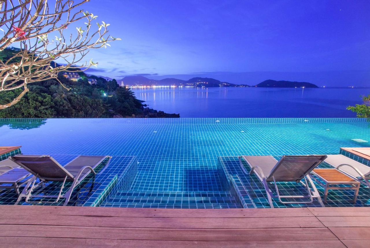 Zenmaya Oceanfront Phuket, Trademark Collection By Wyndham Patong Экстерьер фото Infinity pool at a resort in Phuket, Thailand